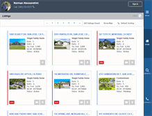 Tablet Screenshot of homesbyallyson.com